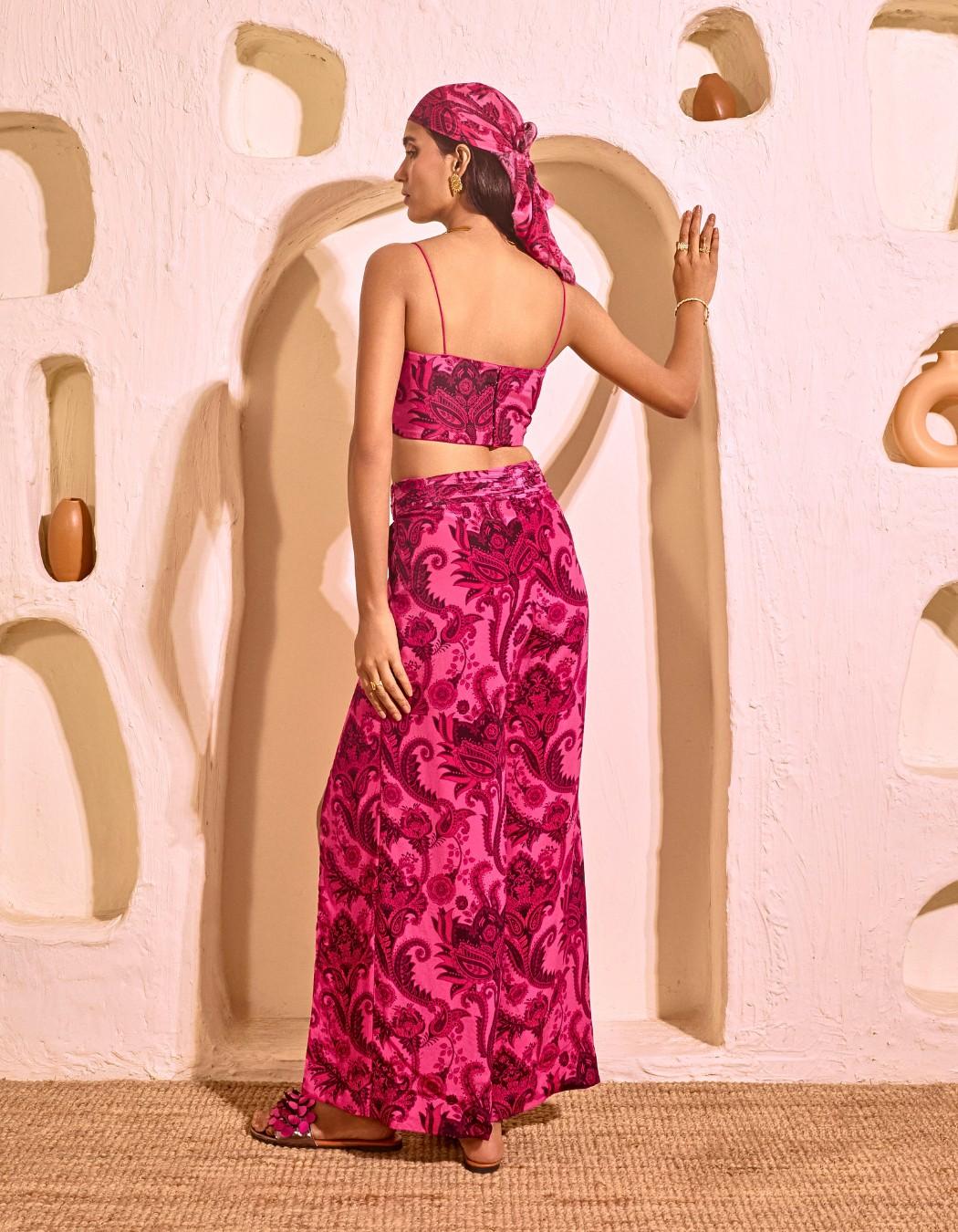 Bougainville Pink Top & Pants