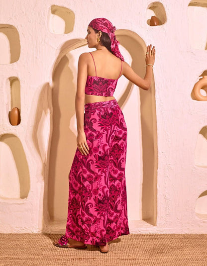 Bougainville Pink Top & Pants