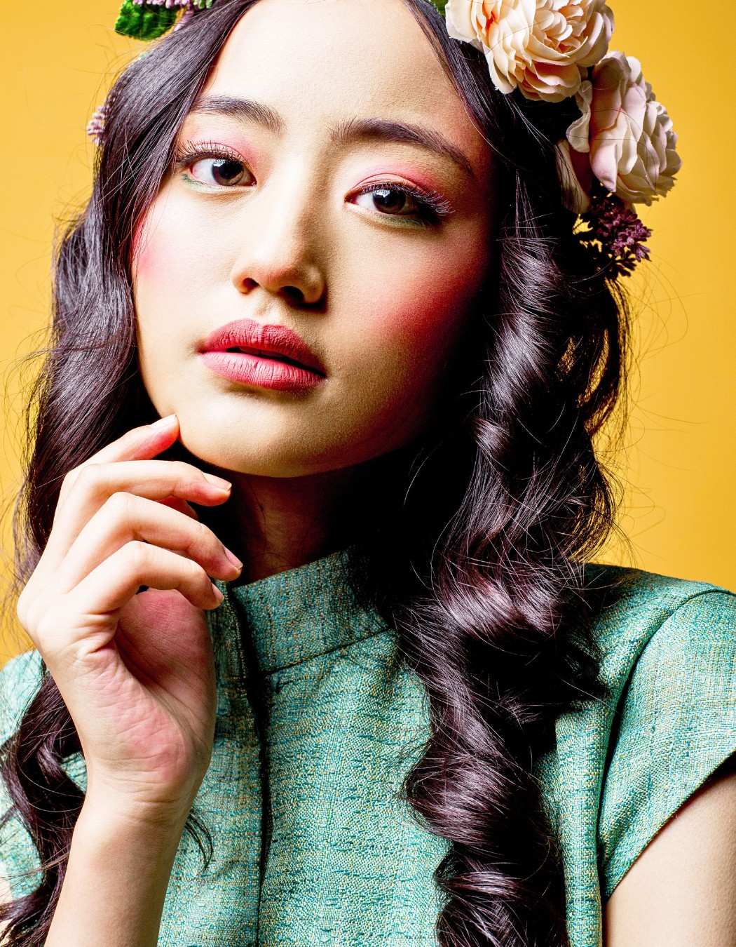 Emerald Green Short Sleeves Blazer Set