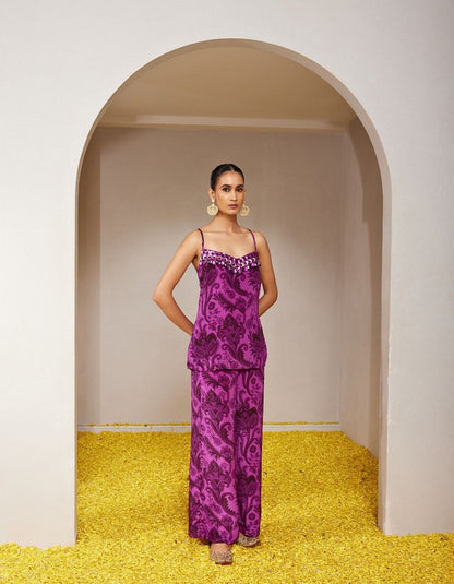 Gulaabi Purple Kurta Set