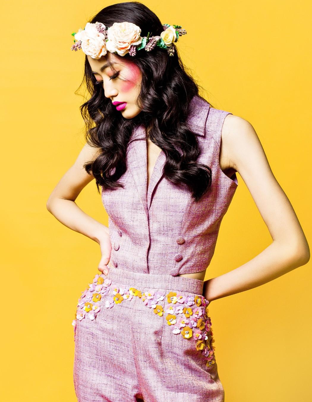 Lilac Blazer Jumpsuit
