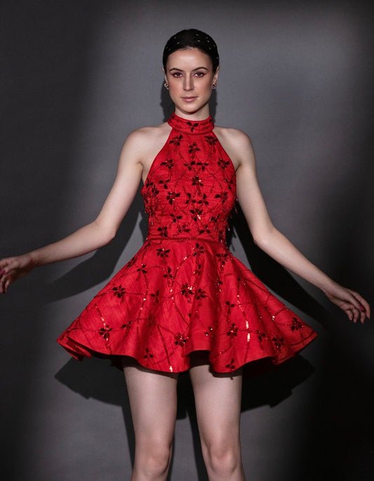 Red Short Dress
