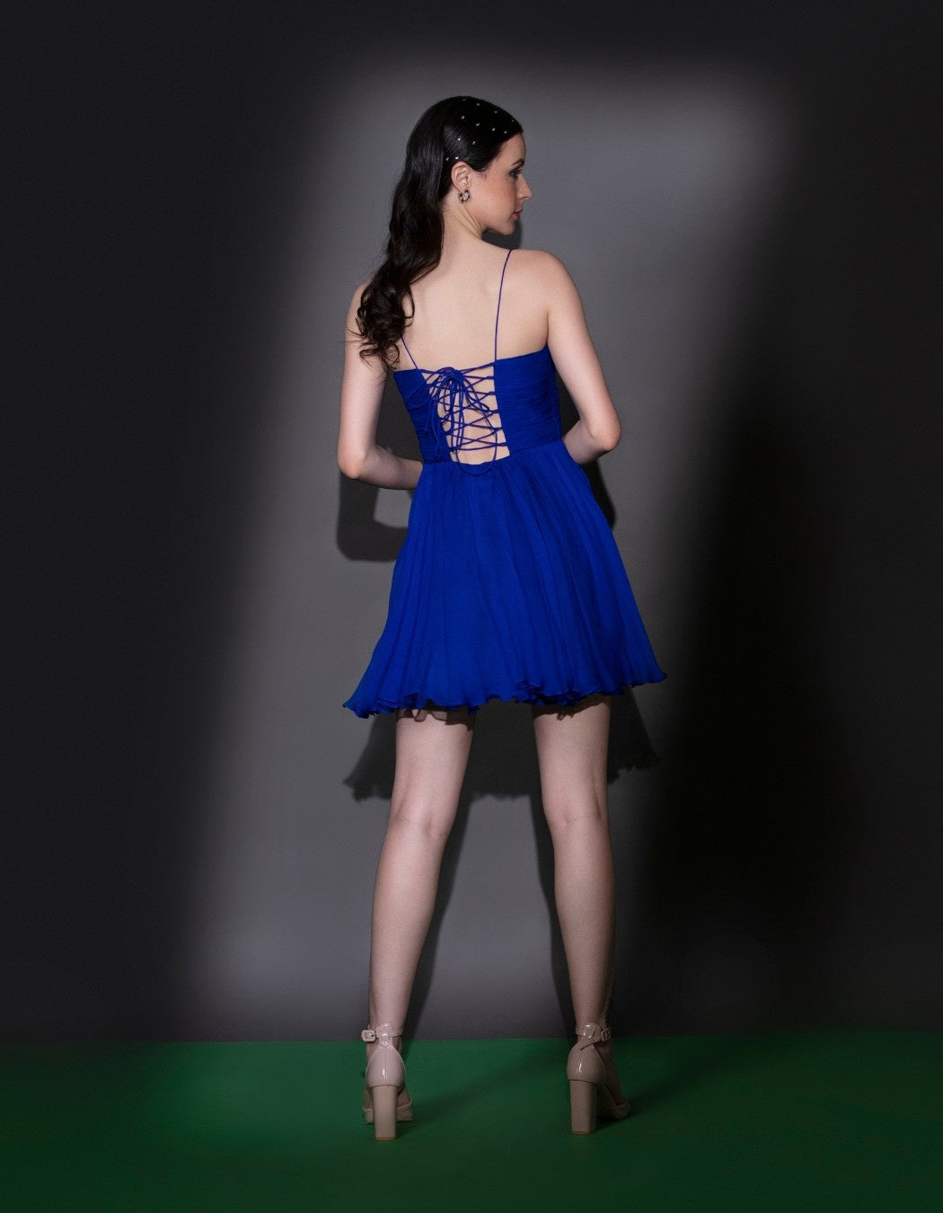 Royal Blue Short Dress