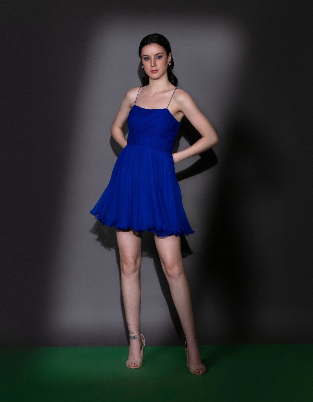 Royal Blue Short Dress